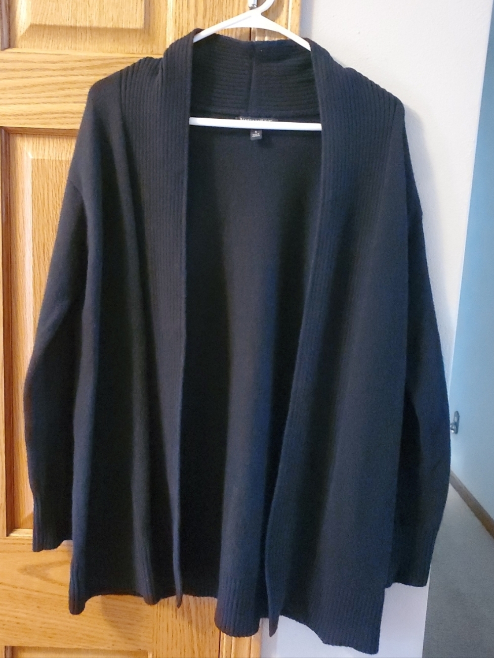 Banana Republic Women's Black Small Open Front Cardigan Sweater